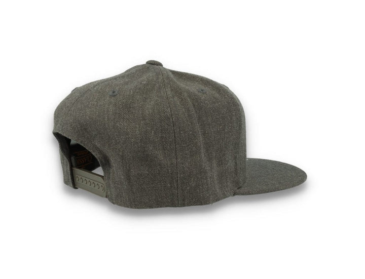 Dark Heather Grey/Dark Grey Snapback Cap - Yupoong 6089M - LOKK