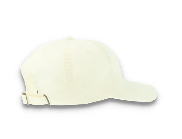 Low Profile Destroyed Cap White 6245DC - LOKK