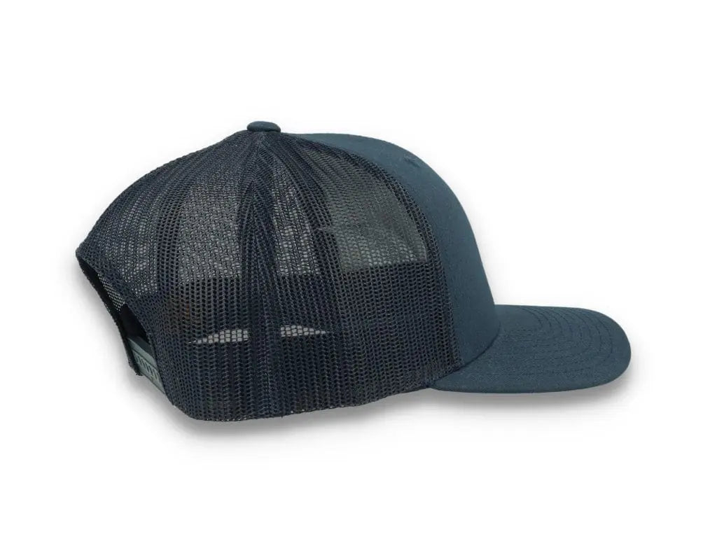 Navy Trucker Cap Retro - Yupoong 6606 - LOKK
