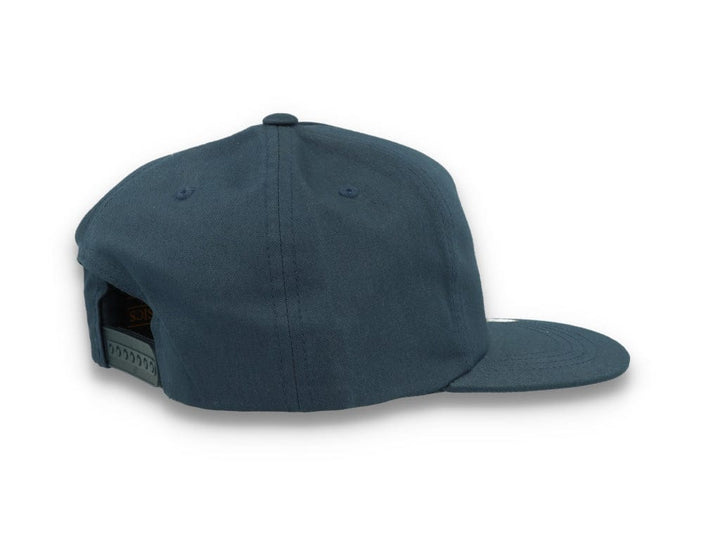 Yupoong 6502 Unstructured 5-Panel Snapback Cap Navy - LOKK