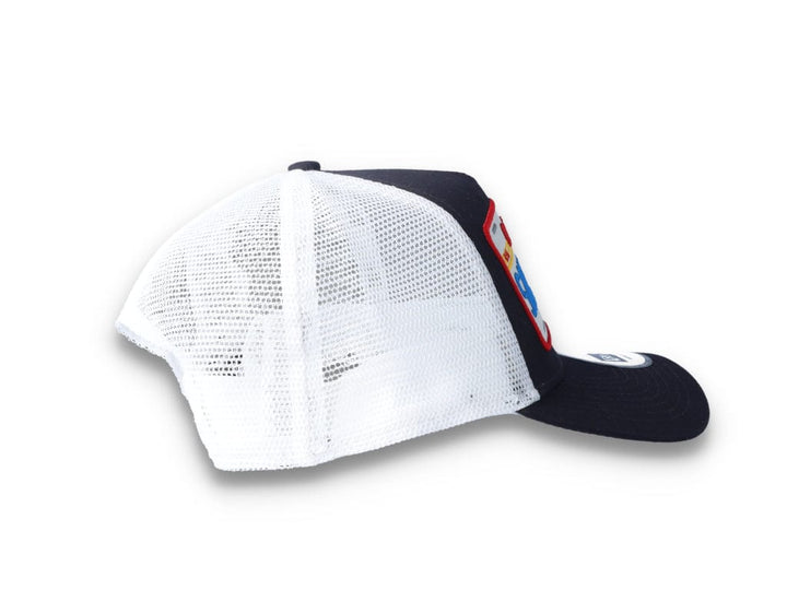 Trucker Cap Navy License Plate 9FORTY A-Frame Trucker - LOKK