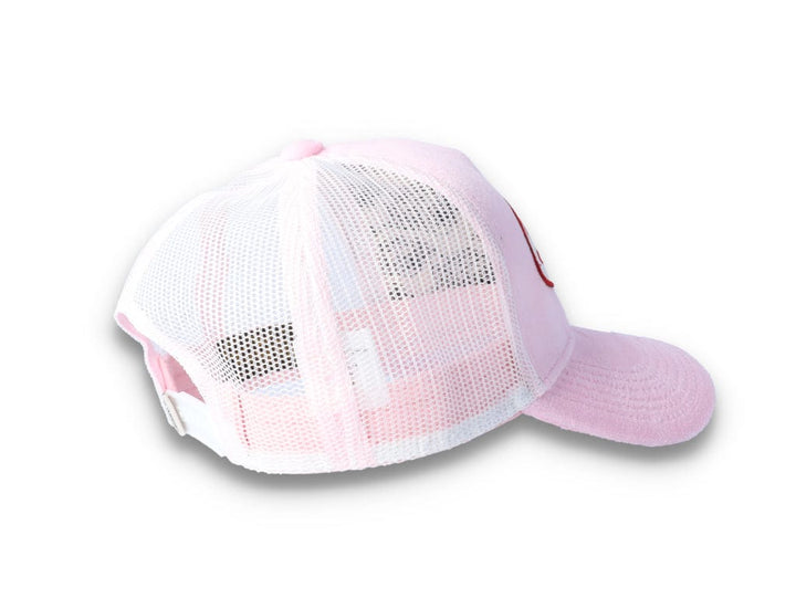 Von Dutch Trucker Cap Velvet Rose/White - LOKK