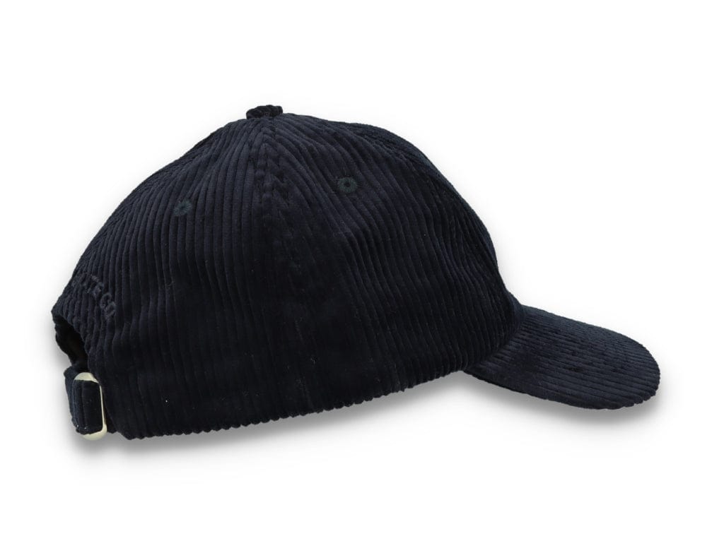 Polar Cord Stroke Logo Cap Navy - LOKK