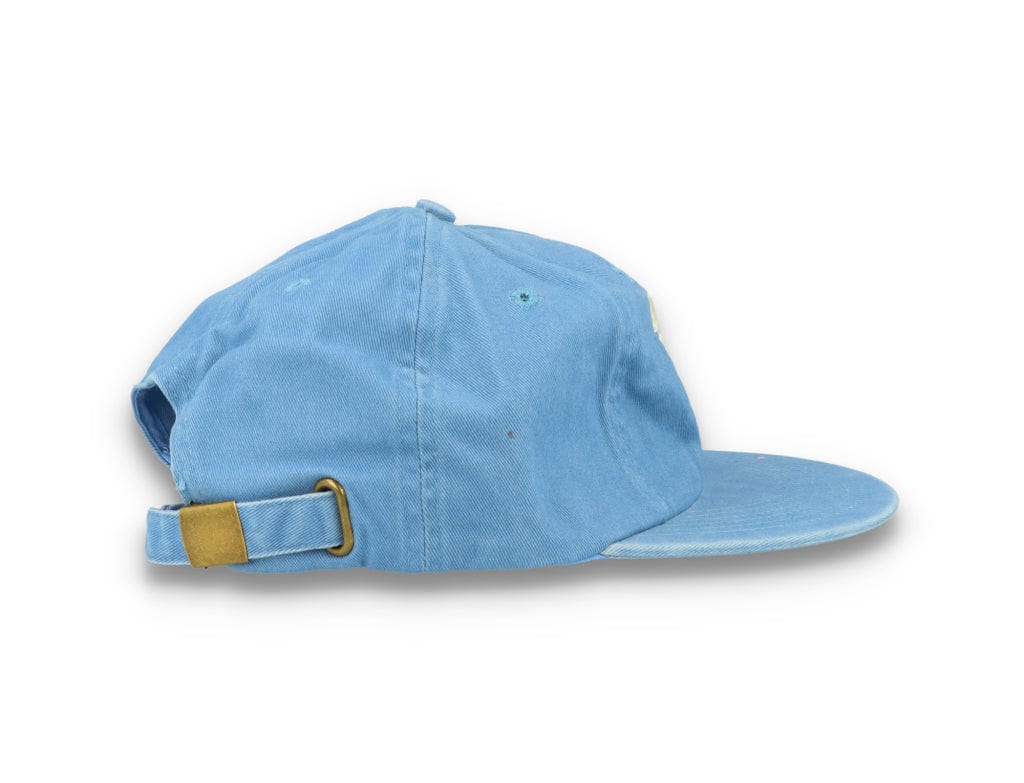Free & Easy Don't Trip Strapback Hat Washed Light Blue - LOKK