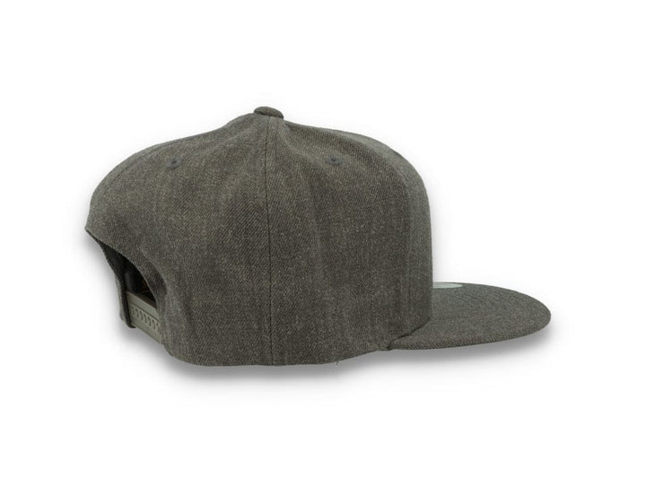 Dark Heather Grey/Dark Grey Snapback Cap - Yupoong 6089M - LOKK