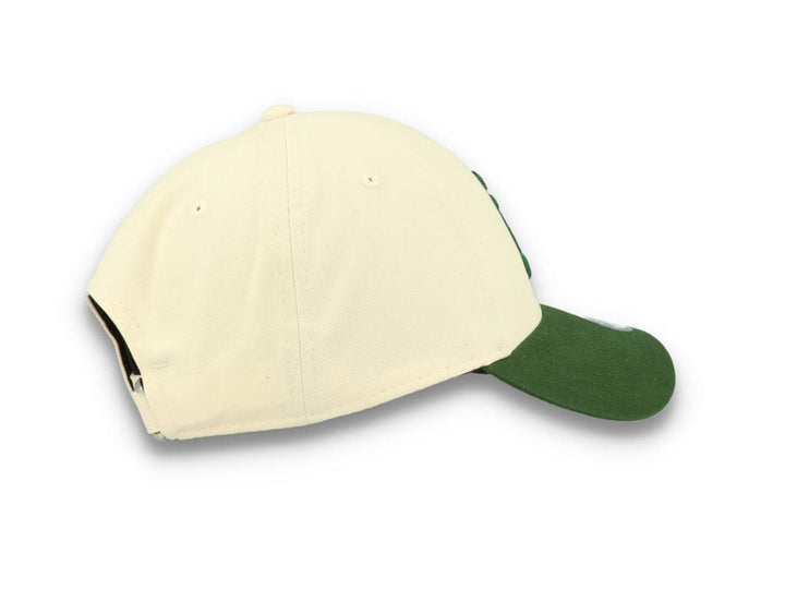 9FORTY MLB Oakland Athletics Off White/Dark Green - LOKK