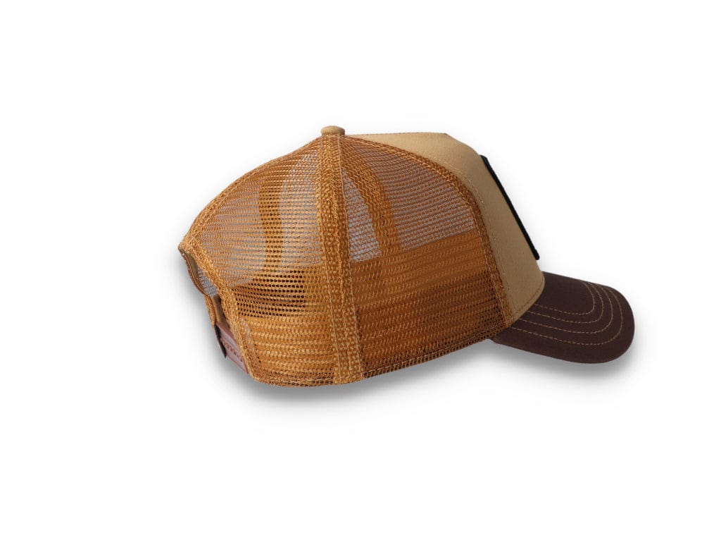 Goorin Trucker Cap The King Lion Brown - LOKK