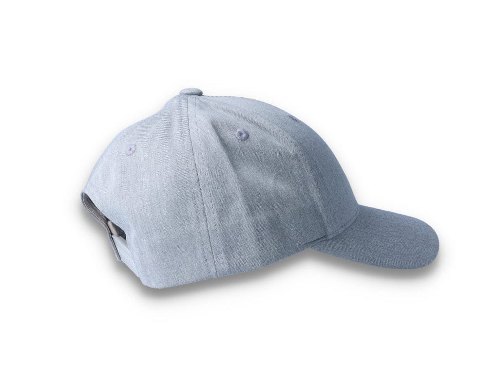 Curved Baseball Cap Snapback Heather Grey - Yupoong 7706 - LOKK