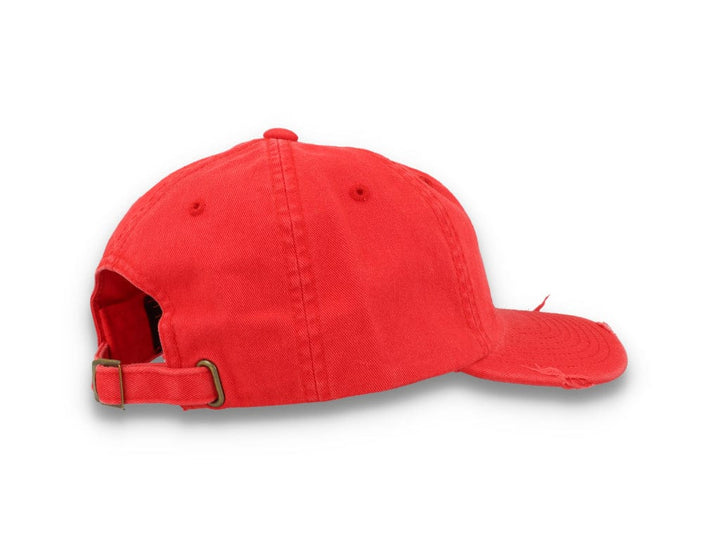 Low Profile Destroyed Cap Red 6245DC - LOKK