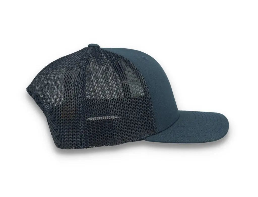 Navy Trucker Cap Retro - Yupoong 6606 - LOKK