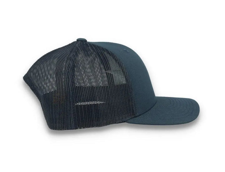 Navy Trucker Cap Retro - Yupoong 6606 - LOKK