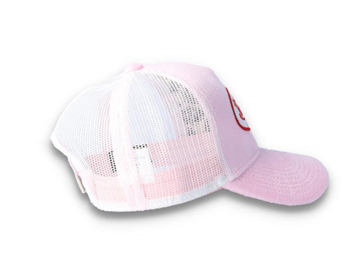 Von Dutch Trucker Cap Velvet Rose/White - LOKK