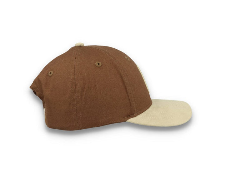 Baseball Cap Suede II Mountain Grey/Dark Sand - LOKK