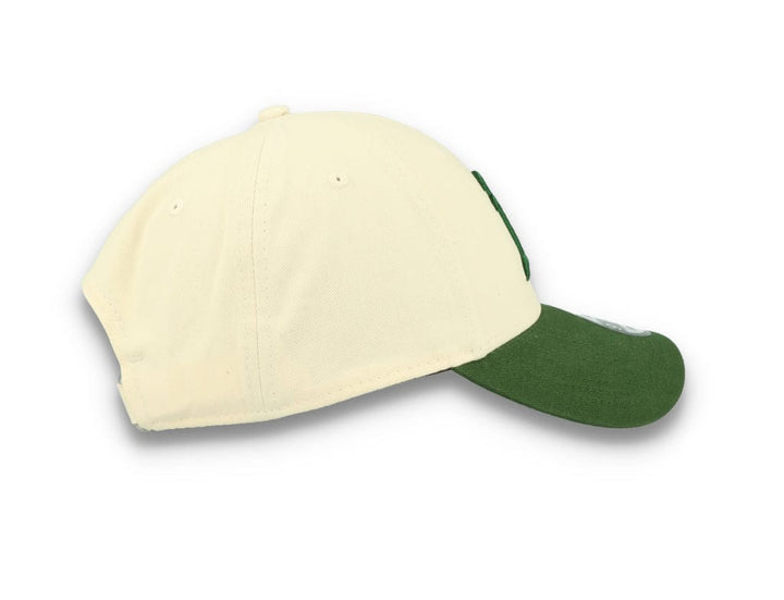 9FORTY MLB Oakland Athletics Off White/Dark Green - LOKK
