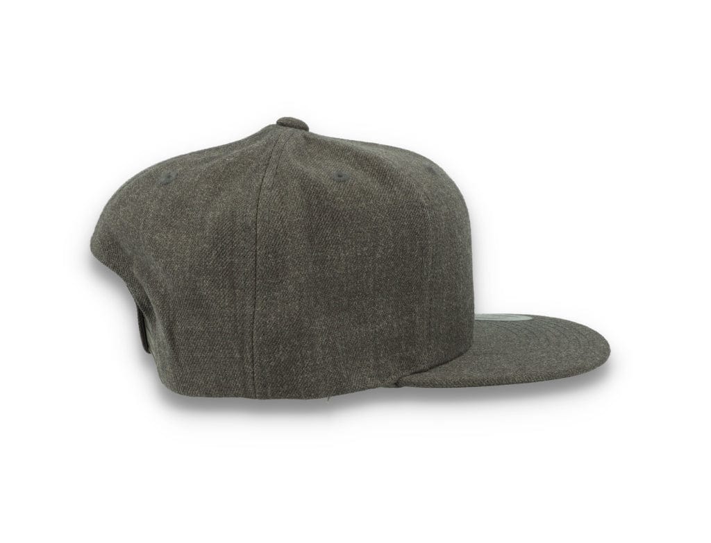 Dark Heather Grey/Dark Grey Snapback Cap - Yupoong 6089M - LOKK