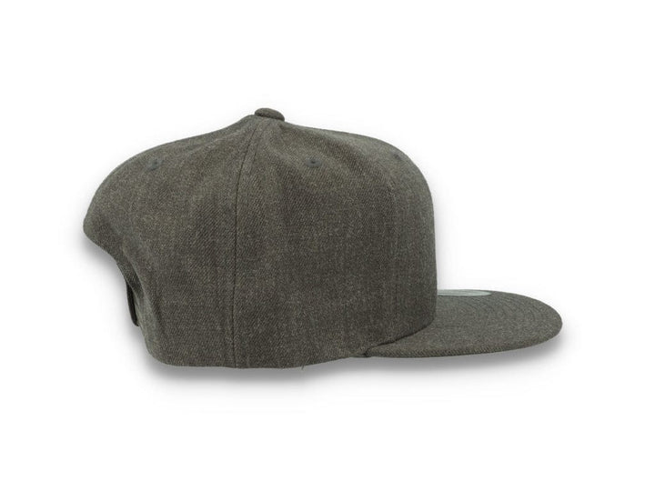 Dark Heather Grey/Dark Grey Snapback Cap - Yupoong 6089M - LOKK