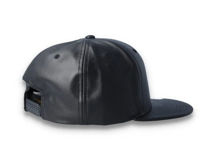 Yupoong Snapback Full Leather 6089FL Black - LOKK