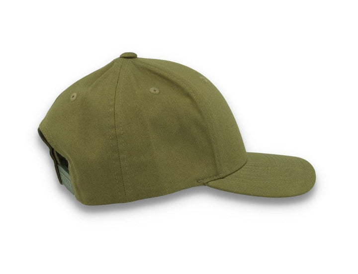 Curved Baseball Cap Snapback Buck Green - Yupoong 7706 - LOKK