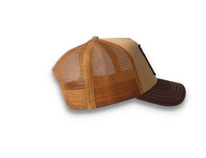 Goorin Trucker Cap The King Lion Brown - LOKK