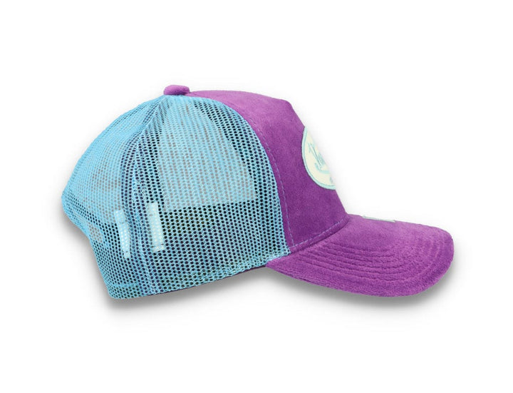 Von Dutch Trucker Cap Velvet Lilac/Blue - LOKK