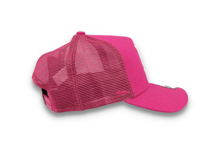 Kids Trucker Cap Tonal Mesh LA Dodgers Pink - LOKK