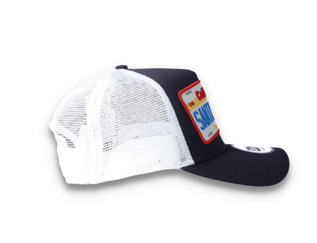 Trucker Cap Navy License Plate 9FORTY A-Frame Trucker - LOKK
