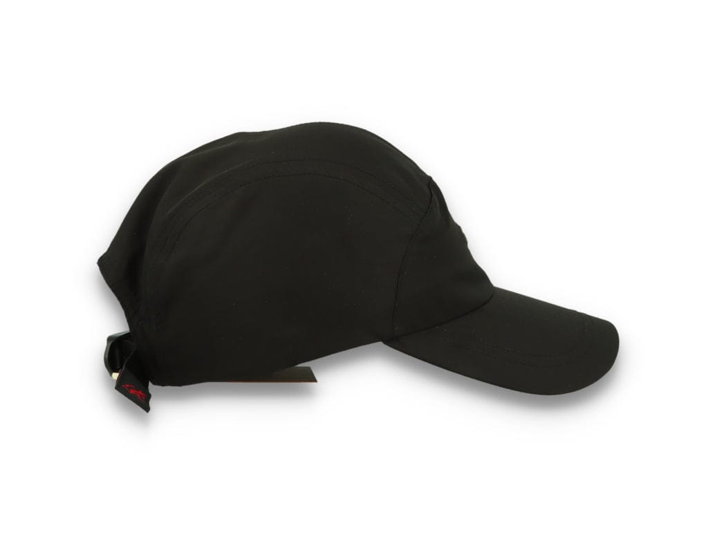 Light Ripstop Strap Cap Black