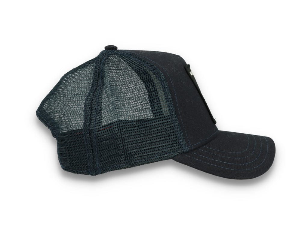 Goorin Trucker Cap The Lone Wolf Navy - LOKK