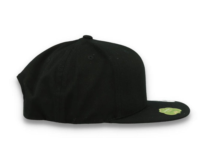 Yupoong 6089OC Organic Cotton Snapback Black - LOKK