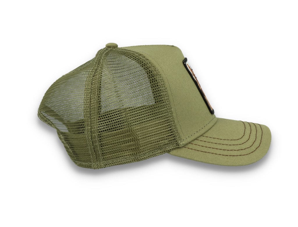 Goorin Trucker Cap The Bad Boy Olive - LOKK