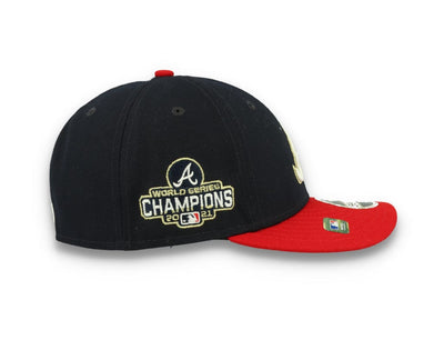 59FIFTY Low Profile Gold Atlanta Braves