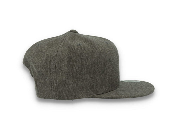 Dark Heather Grey/Dark Grey Snapback Cap - Yupoong 6089M - LOKK