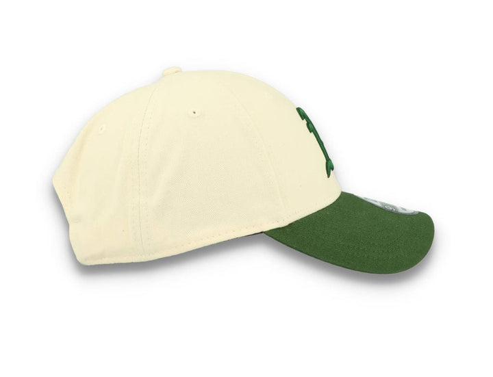 9FORTY MLB Oakland Athletics Off White/Dark Green - LOKK