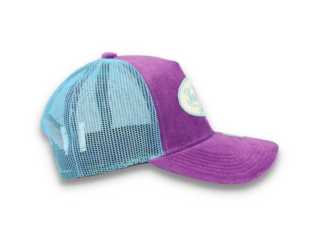 Von Dutch Trucker Cap Velvet Lilac/Blue - LOKK