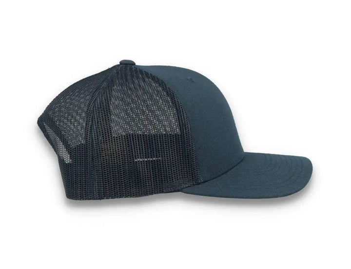 Navy Trucker Cap Retro - Yupoong 6606 - LOKK