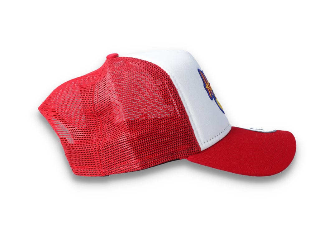 Trucker Cap Red Minor League Reading Fighting Phils 9FORTY A-Frame Trucker - LOKK