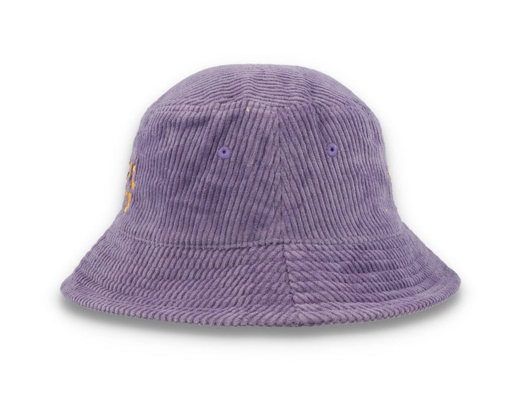 Bucket Hat Purple Free & Easy Don't Trip Fat Corduroy
