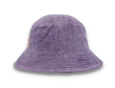 Bucket Hat Purple Free & Easy Don't Trip Fat Corduroy