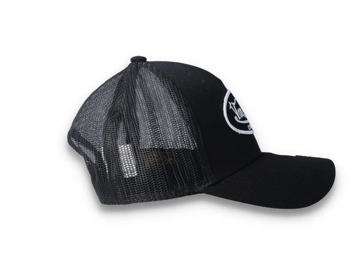 Von Dutch Trucker Cap Black/Black/White - LOKK