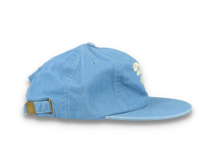 Free & Easy Don't Trip Strapback Hat Washed Light Blue - LOKK