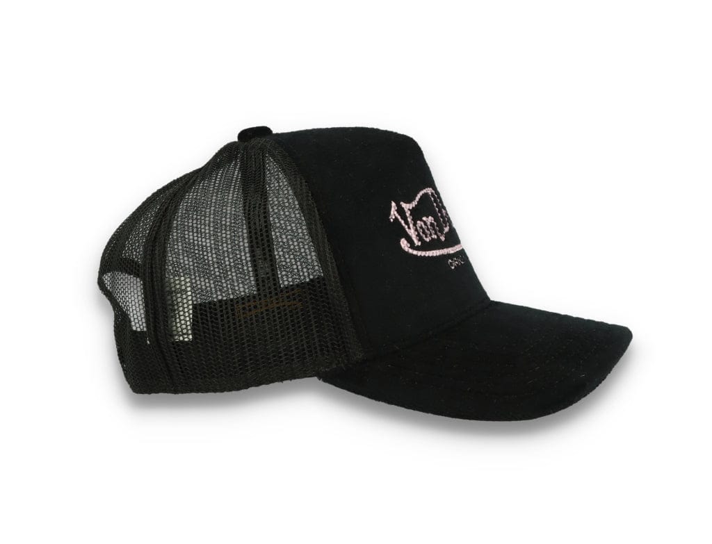 Von Dutch Trucker Cap Miami Velvet Black/Black - LOKK