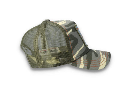 Goorin Animal Farm Trucker Cap 4 Points Camo