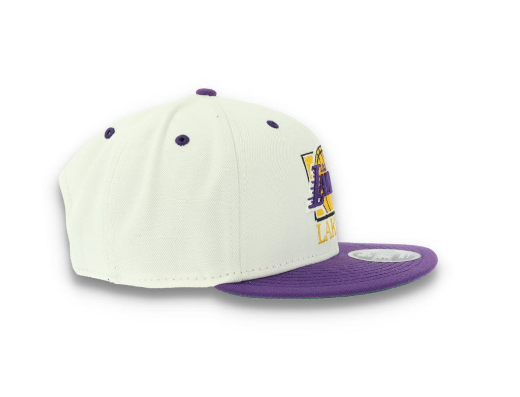 9FIFTY White Crown LA Lakers - LOKK