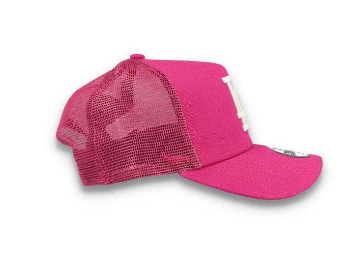 Kids Trucker Cap Tonal Mesh LA Dodgers Pink - LOKK