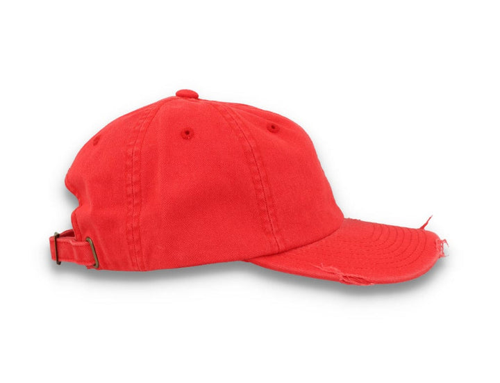 Low Profile Destroyed Cap Red 6245DC - LOKK
