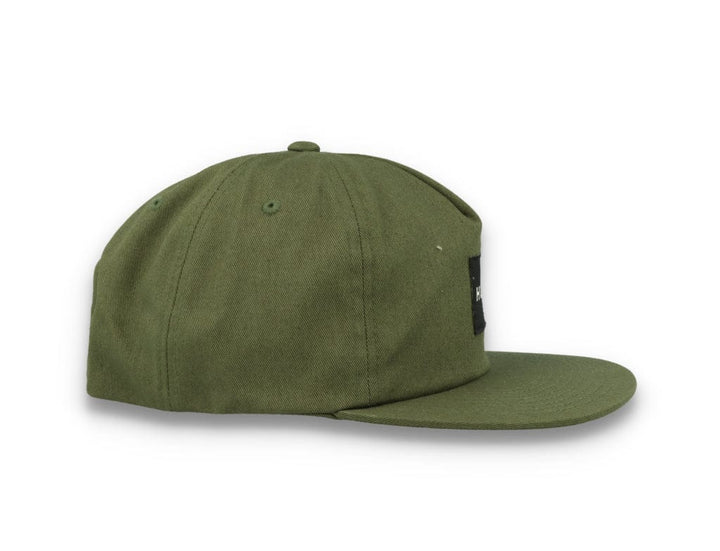 Cap Snapback Essential Unstructured Box Loden Green - LOKK