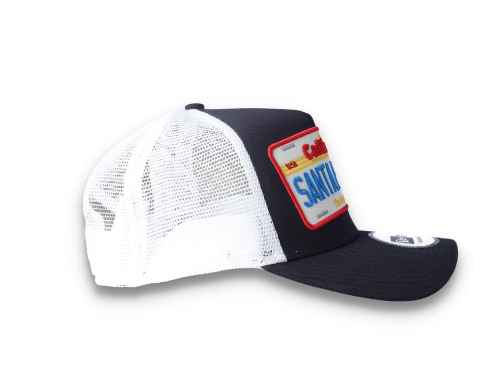 Trucker Cap Navy License Plate 9FORTY A-Frame Trucker - LOKK