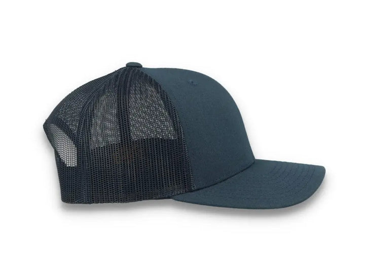 Navy Trucker Cap Retro - Yupoong 6606 - LOKK