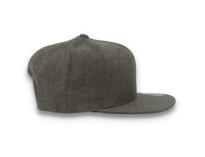 Dark Heather Grey/Dark Grey Snapback Cap - Yupoong 6089M - LOKK