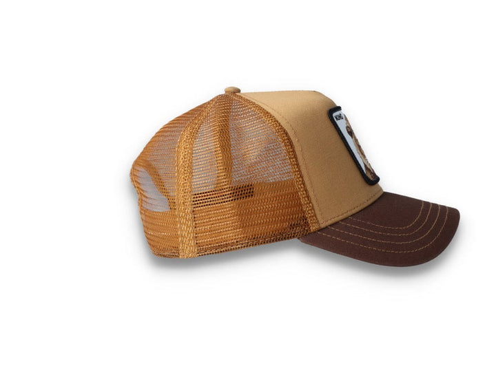 Goorin Trucker Cap The King Lion Brown - LOKK